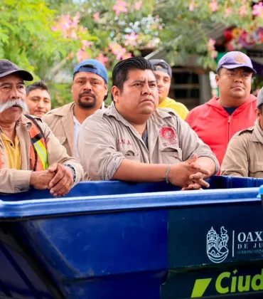 Ray Chagoya fortalece el equipamiento para mantener una ciudad limpia y segura 