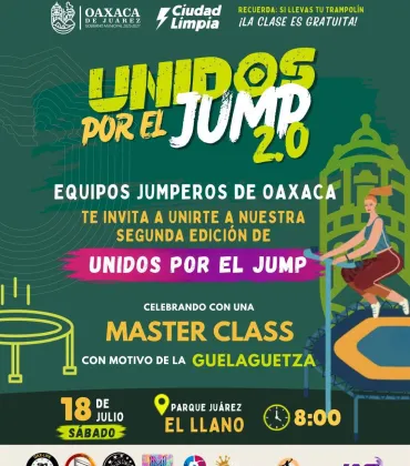 Impulsa Oaxaca de Juárez el deporte con la segunda edición de “Unidos por el Jump 2.0”