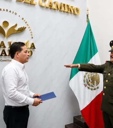 Toma protesta nuevo director de la Policía de Santa Lucía del Camino