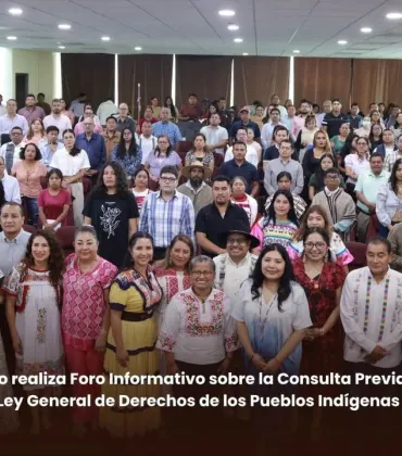 Congreso del Estado realiza Foro Informativo sobre la Consulta Previa, Libre e Informada de la propuesta de Ley General de Derechos de los Pueblos Indígenas y Afromexicanos