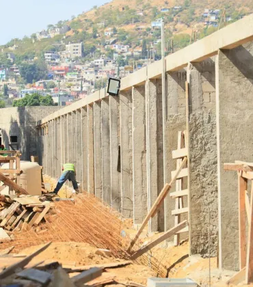 Avanza la obra de rehabilitación en el Parque del Amor