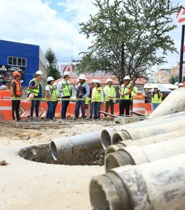 Paso a Desnivel Monumento a Juárez registra avance; Ray Chagoya supervisa siete frentes de obra 