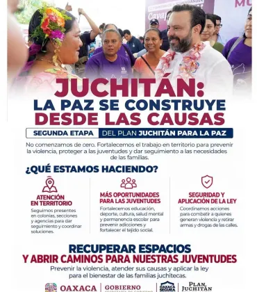 Juchitán necesita recuperar la tranquilidad, y estamos trabajando para lograrlo