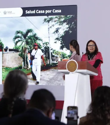 Salud Casa por Casa ha ofrecido más de 27 millones de consultas médicas domiciliarias y gratuitas a adultos mayores y personas con discapacidad: Leticia Ramírez 