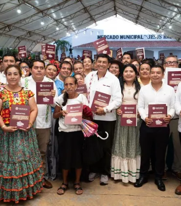 Informa Gobierno de Oaxaca que propuesta de nueva Constitución tiene enfoque intercultural y garantía de derechos sociales