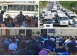Mejores salarios, respeto laboral y no al outsourcing, piden operadores de urbanos  