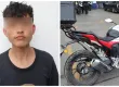 Policía Municipal detiene a una persona en posesión de una motocicleta con reporte el robo