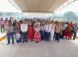 Acompaña Nino Morales a gobernador Salomón Jara a la inauguración del puente vehicular en Santo Domingo Tlatilango